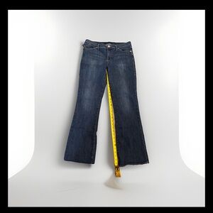 Rock & Republic Blue Flare Wide Leg Jeans 030